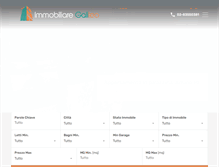 Tablet Screenshot of immobiliaregalileo.com